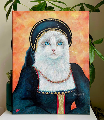 Meow Boleyn Painting